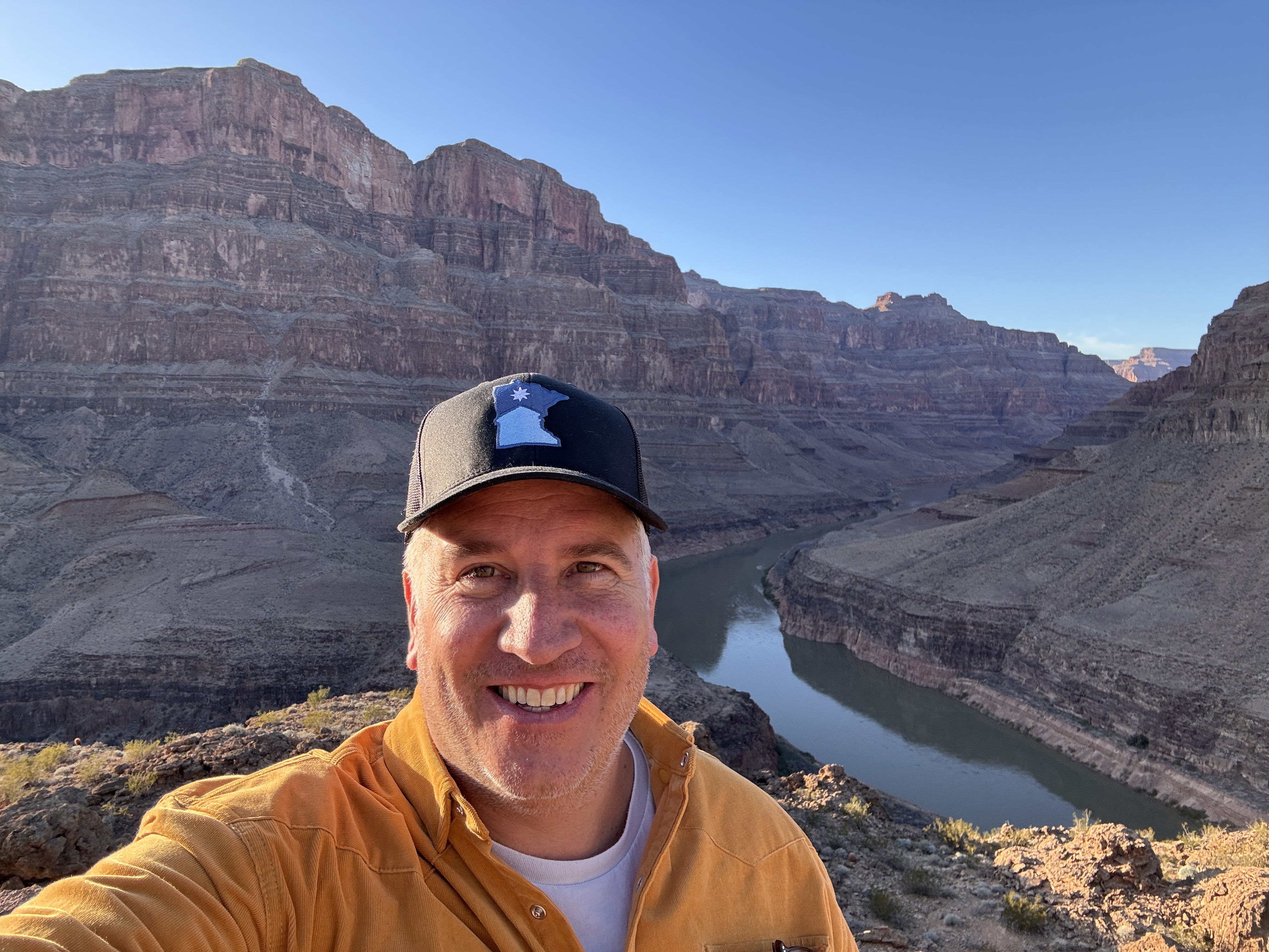 Nick Brezonik in the backcountry