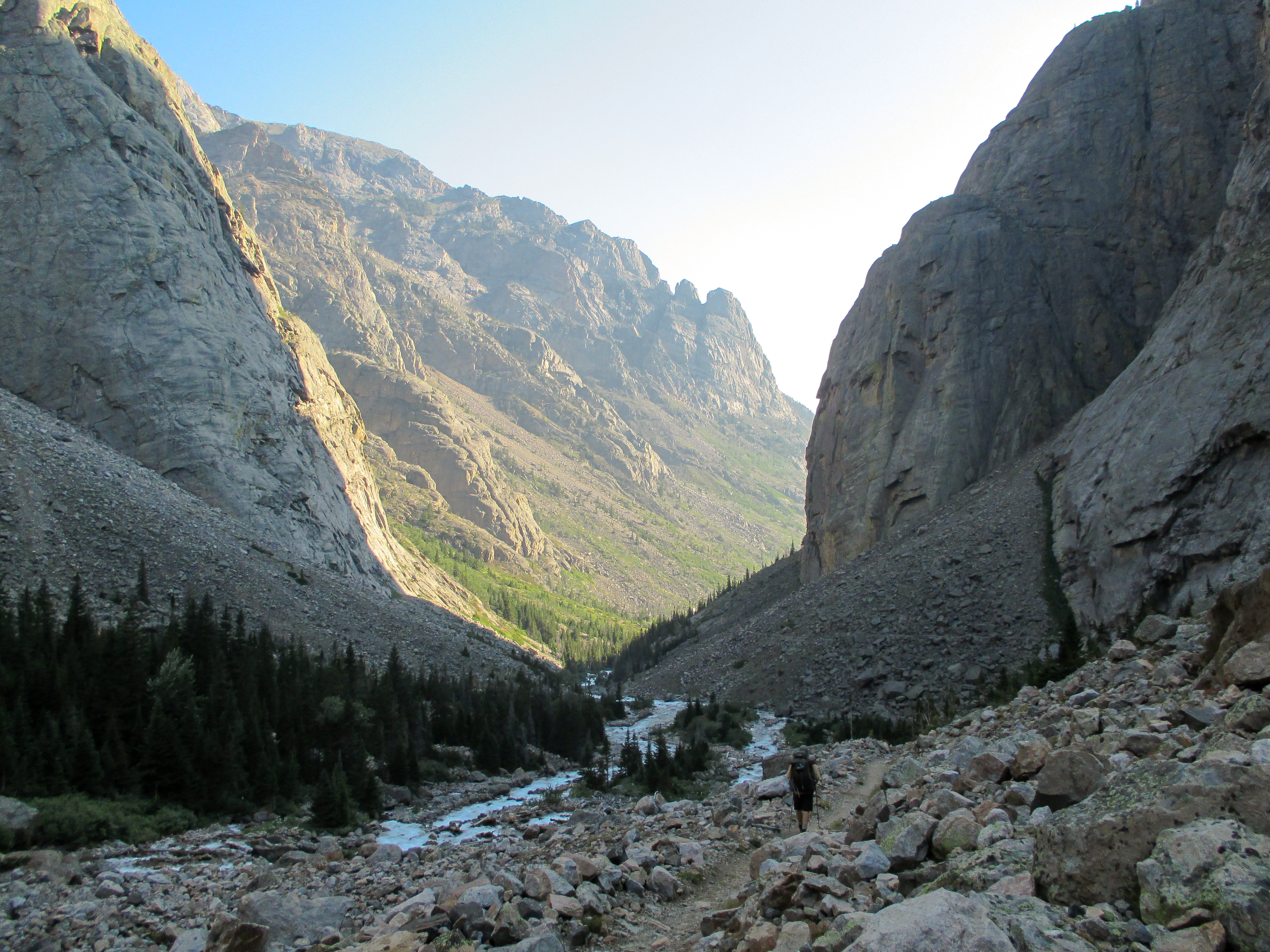 The Beaten Path through the Absaroka-Beartooth Wilderness, Montana
